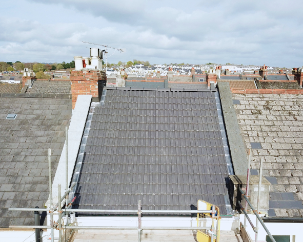 After: Mid-Terrace Roof Replacement in Plymouth