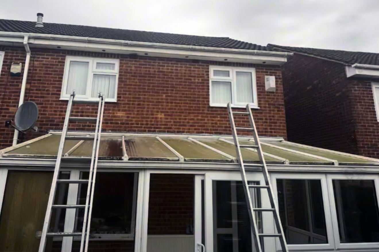 Before: Conservatory Roof Replacement in Plymouth