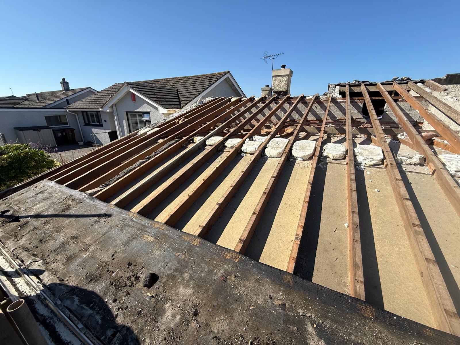 Before: Complete Roof Replacement on a Cornish Bungalow